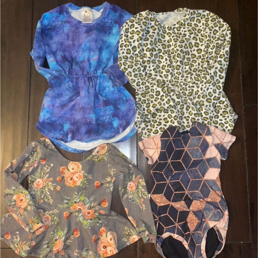 Beautiful handmade items in excellent condition. Fit 3T-4T